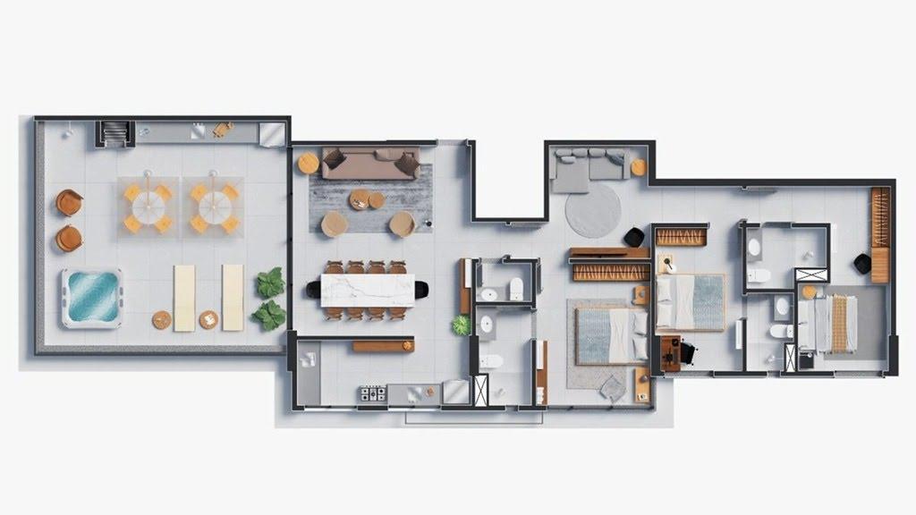 Apartamento, Sul, 2 Quartos