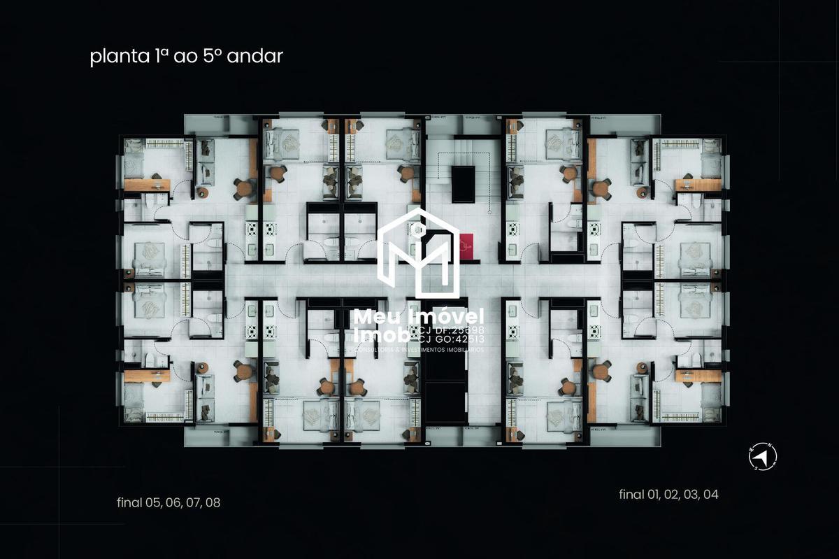 Apartamento, Samambaia Sul, 1 Quarto