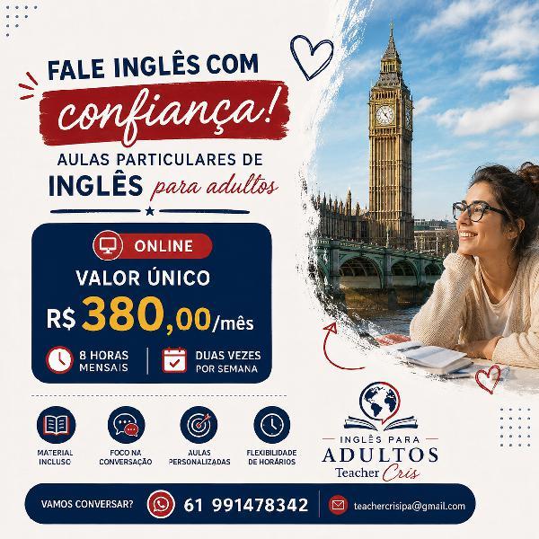 Teacher Cris - Inglês Para Adultos (ipa)