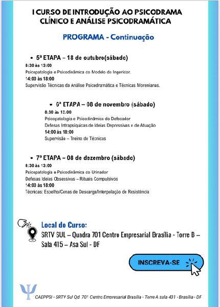 Psicodrama Curso de Introdução Ao