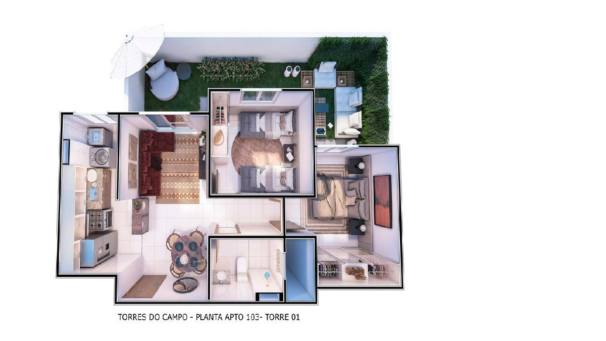 Apartamento, Ceilândia Sul, 2 Quartos, 1 Vaga