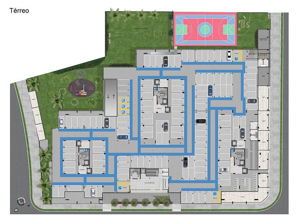 Apartamento, Samambaia Norte, 3 Quartos, 1 Vaga, 1 Suíte