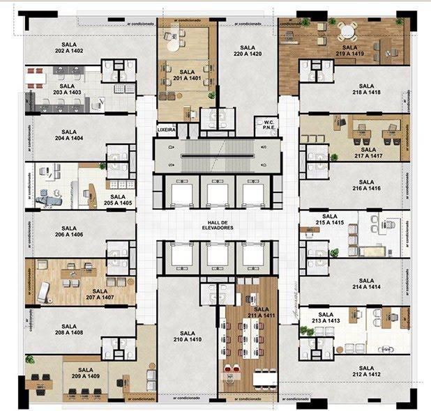 Casa, Asa Norte, 0 Quarto