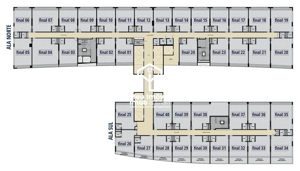 Sala, Areal, 0 Quarto