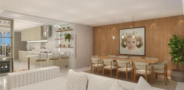 Apartamento, Norte, 4 Quartos, 4 Vagas, 4 Suítes