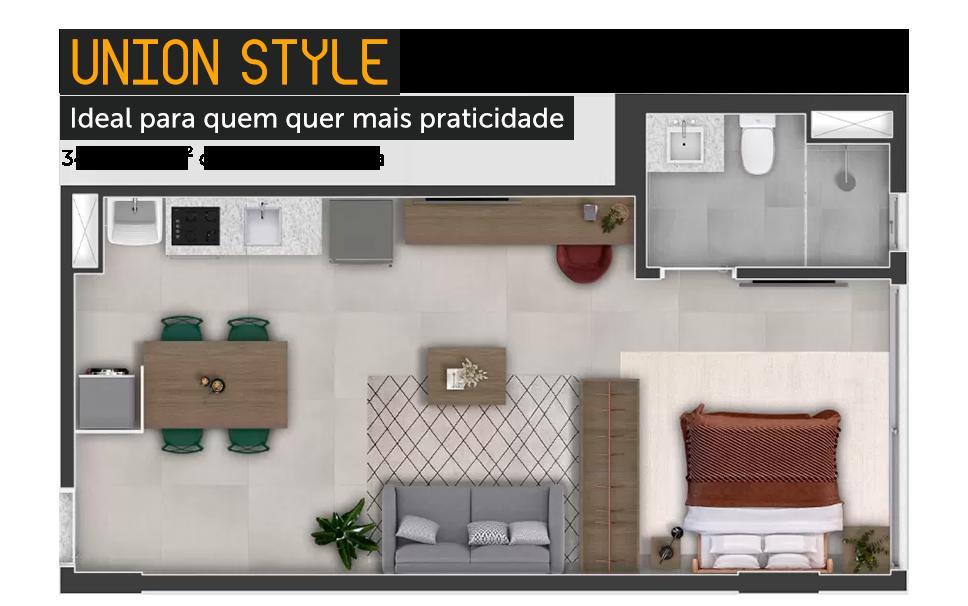 Apartamento, Noroeste, 1 Quarto, 1 Vaga, 1 Suíte