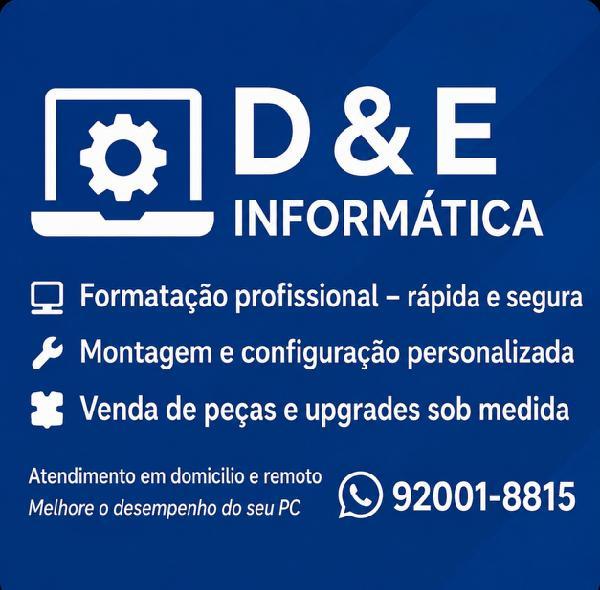 Formatação de Computadores Montagem