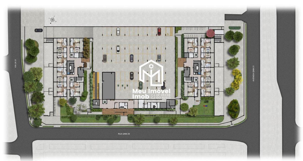 Apartamento, Ceilândia Sul, 2 Quartos
