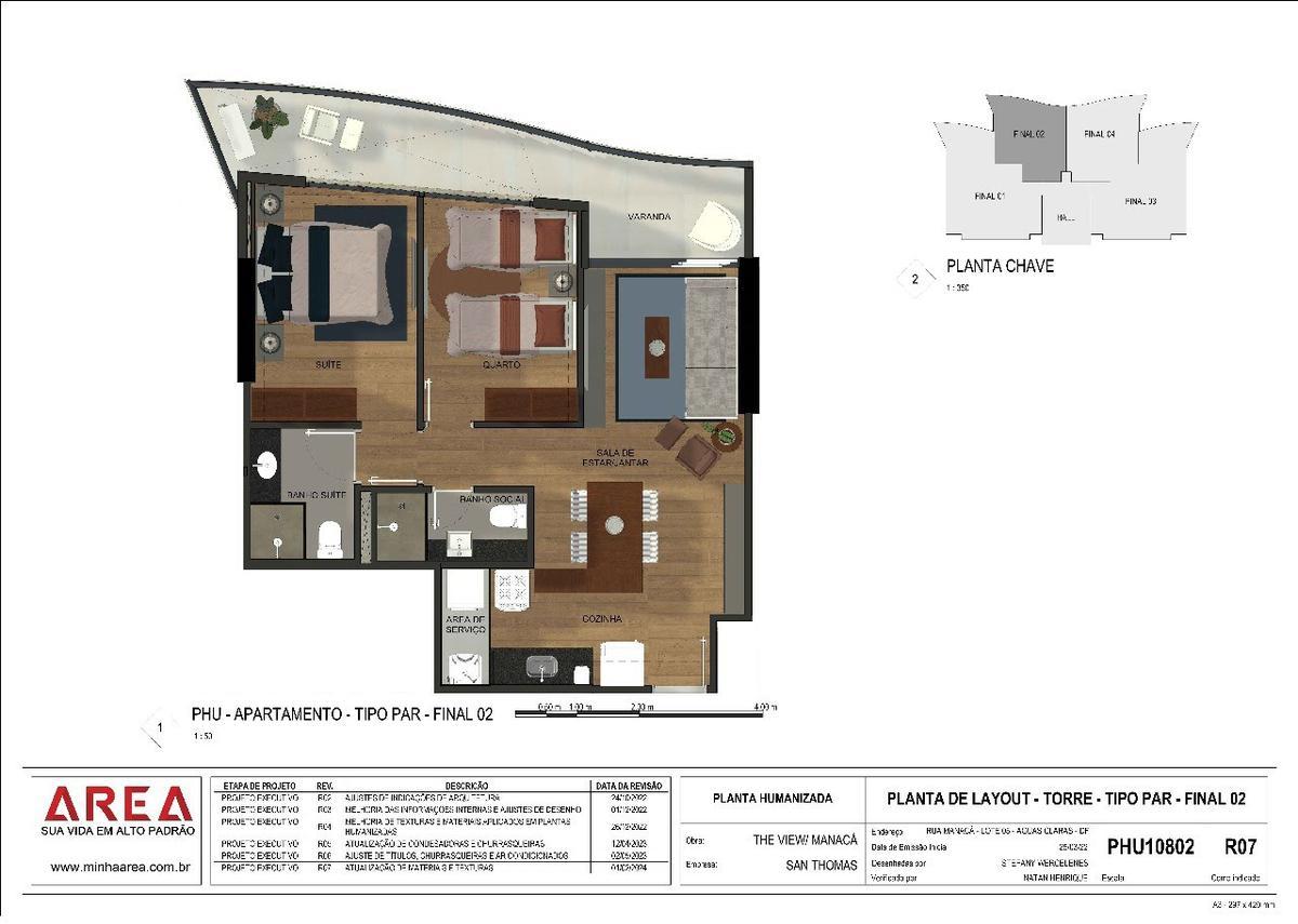 Apartamento, Norte, 2 Quartos