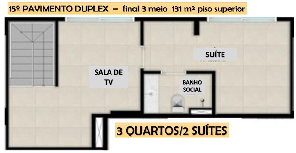 Apartamento, Norte, 3 Quartos, 2 Vagas, 2 Suítes
