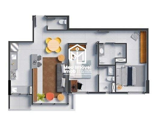 Apartamento, Sul, 3 Quartos