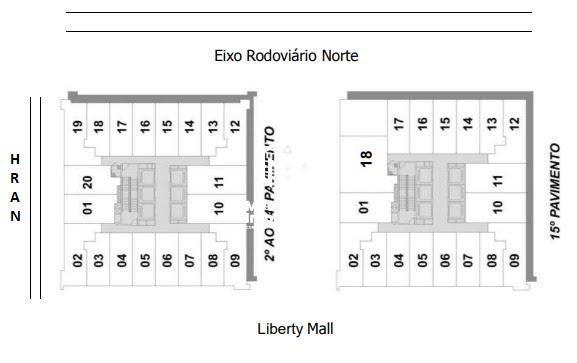 Sala, Asa Norte, 1 Quarto