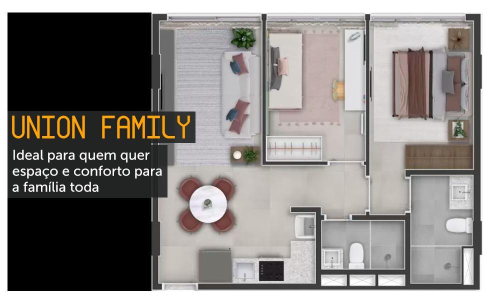 Apartamento, Noroeste, 2 Quartos, 1 Vaga, 1 Suíte