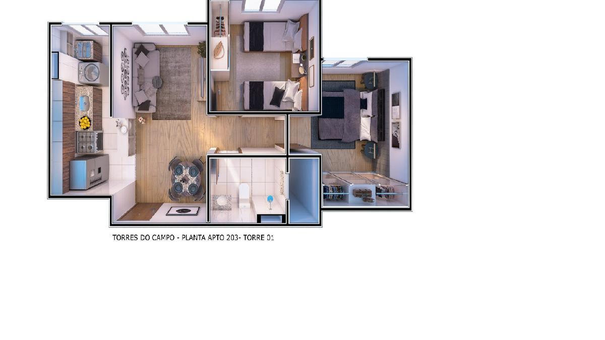 Apartamento, Ceilândia Sul, 2 Quartos, 1 Vaga
