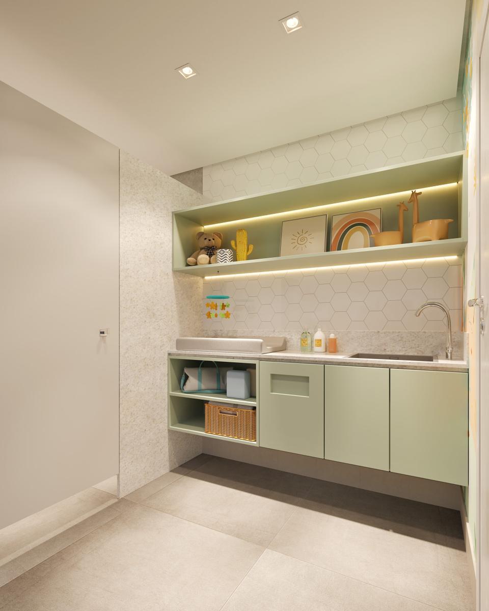 Apartamento, Noroeste, 1 Quarto, 1 Vaga, 1 Suíte