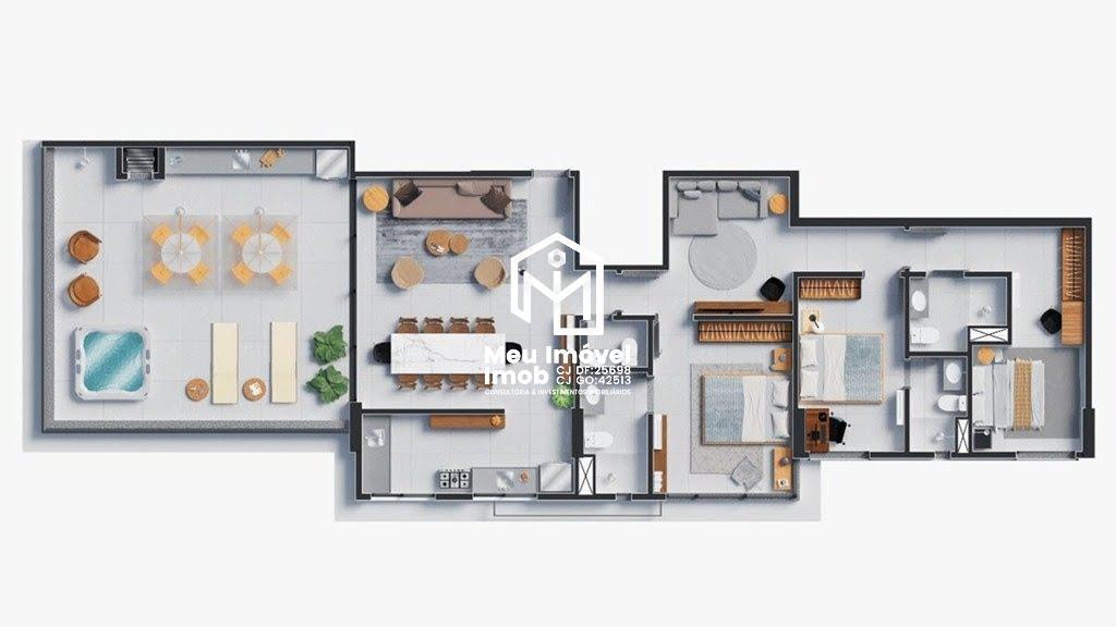 Apartamento, Sul, 3 Quartos