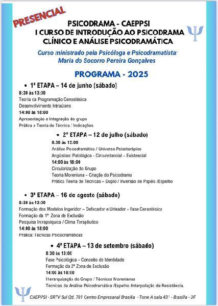 Psicodrama Curso de Introdução Ao
