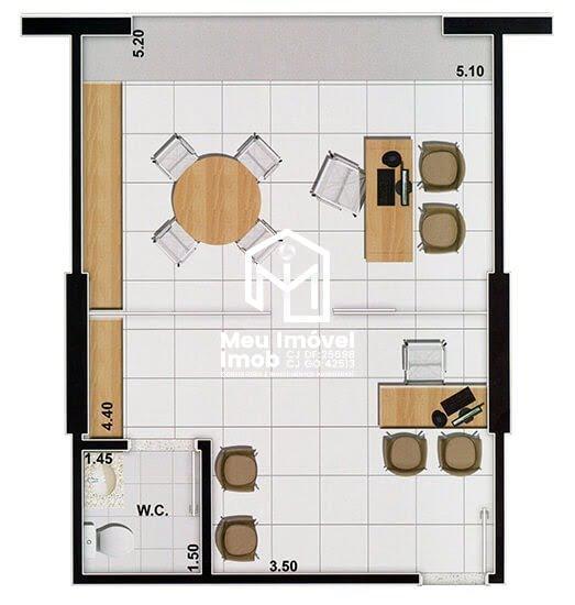 Sala, Areal, 0 Quarto