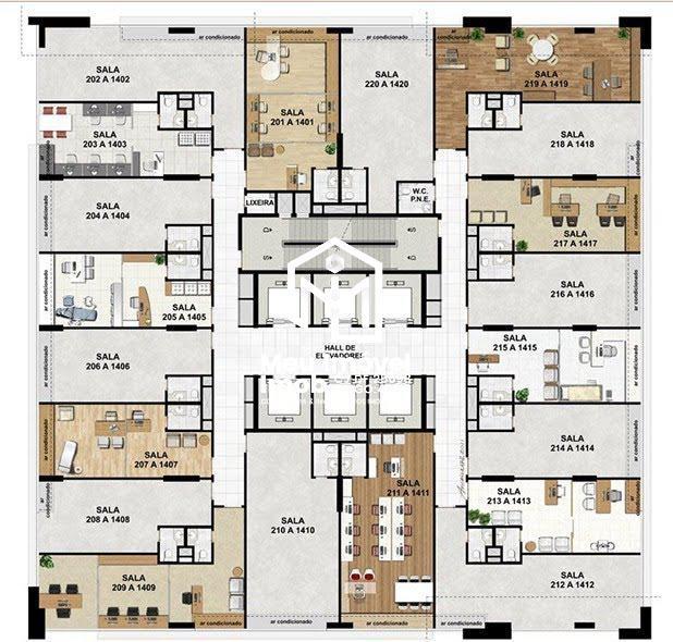 Sala, Asa Norte, 3 Quartos