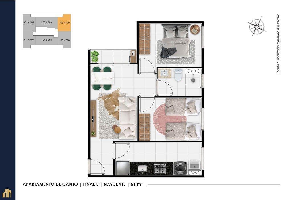 Apartamento, Samambaia Sul, 2 Quartos