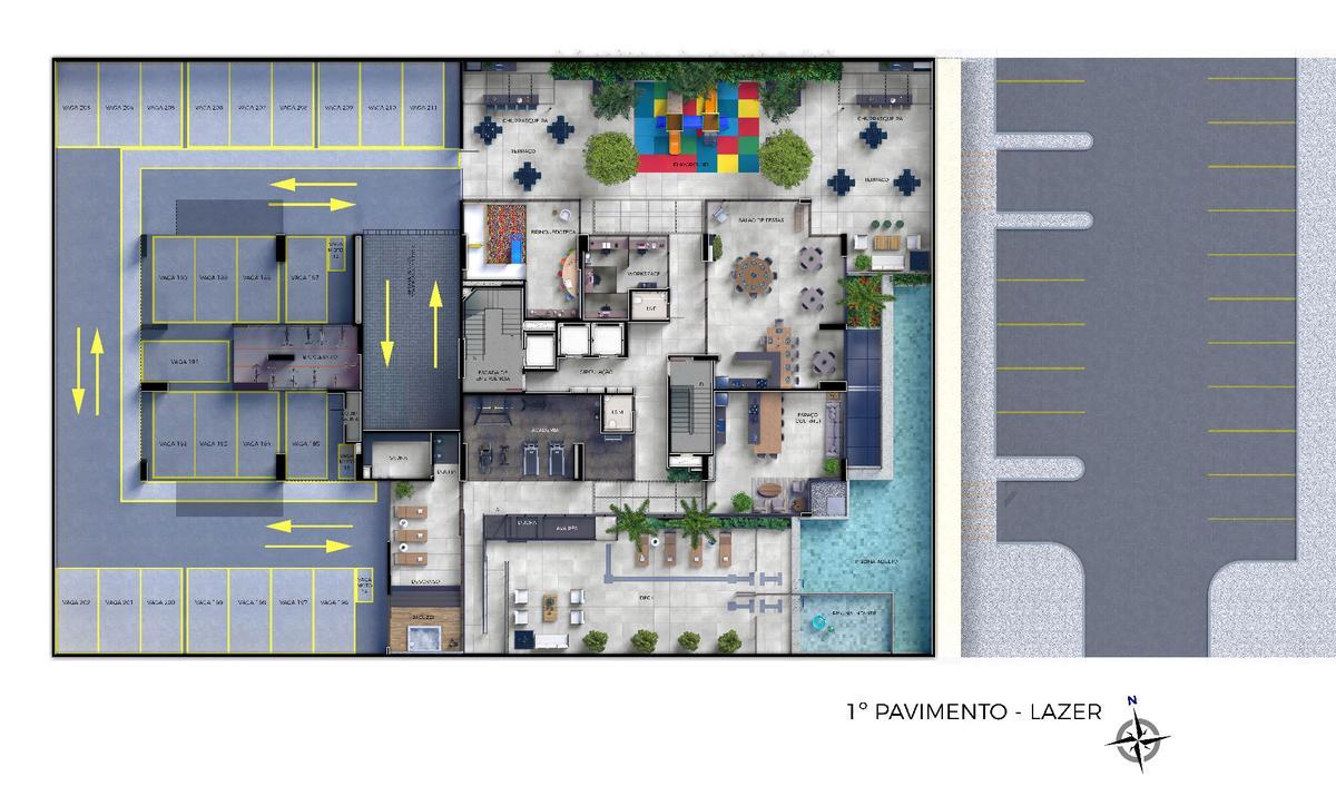 Apartamento, Sul, 3 Quartos, 1 Vaga, 3 Suítes