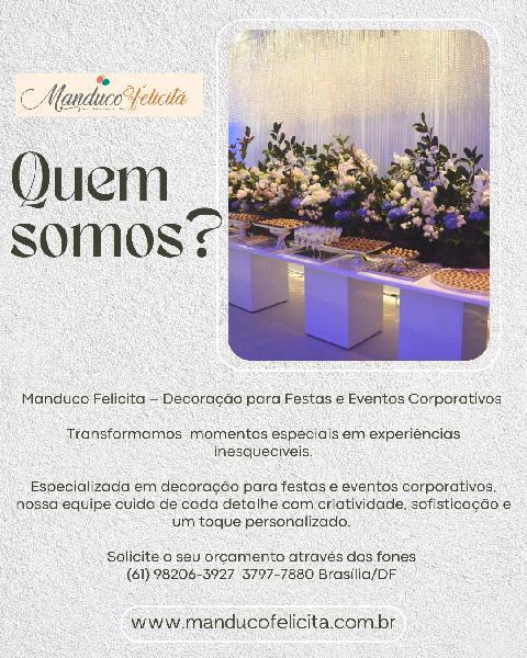 Decoração Para Festas e Eventos em Brasília/Df