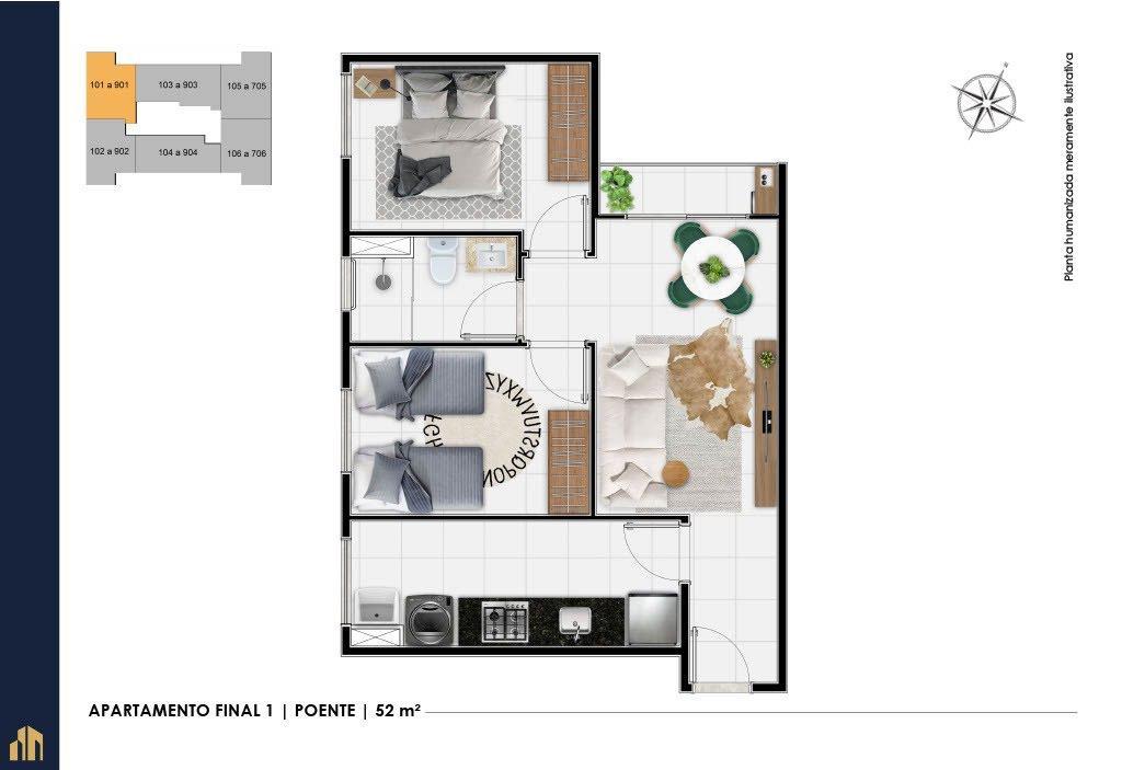 Apartamento, Samambaia Sul, 2 Quartos