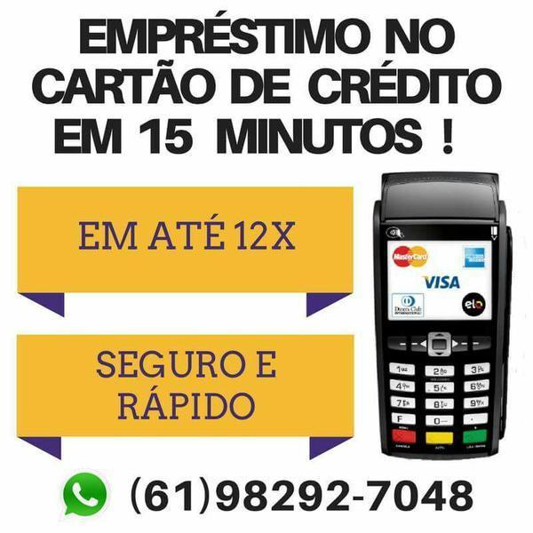 Empréstimo No Cartao de Crédito, Basta Ter Limite Disponível Para Compra. 61 982927048