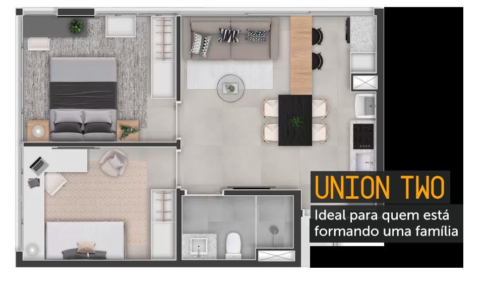 Apartamento, Noroeste, 2 Quartos, 1 Vaga, 1 Suíte
