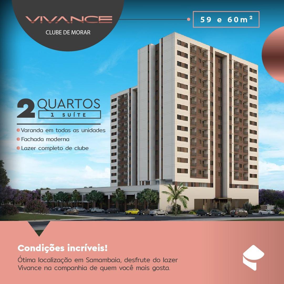 Apartamento, Samambaia Sul, 2 Quartos, 1 Vaga, 1 Suíte