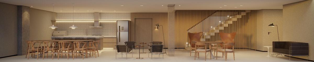 Cobertura, Norte, 2 Quartos, 2 Vagas, 1 Suíte