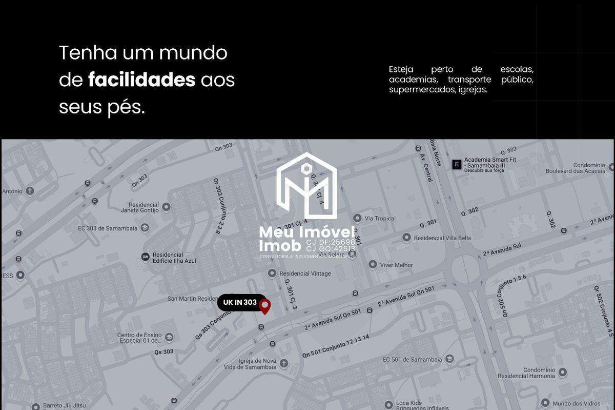 Apartamento, Samambaia Sul, 1 Quarto