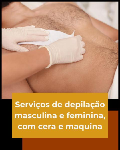Serviços de Massoterapia e Depilaçã