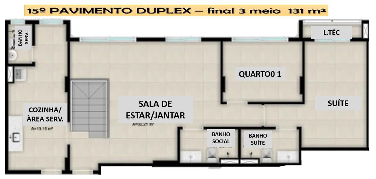 Apartamento, Norte, 3 Quartos, 2 Vagas, 2 Suítes