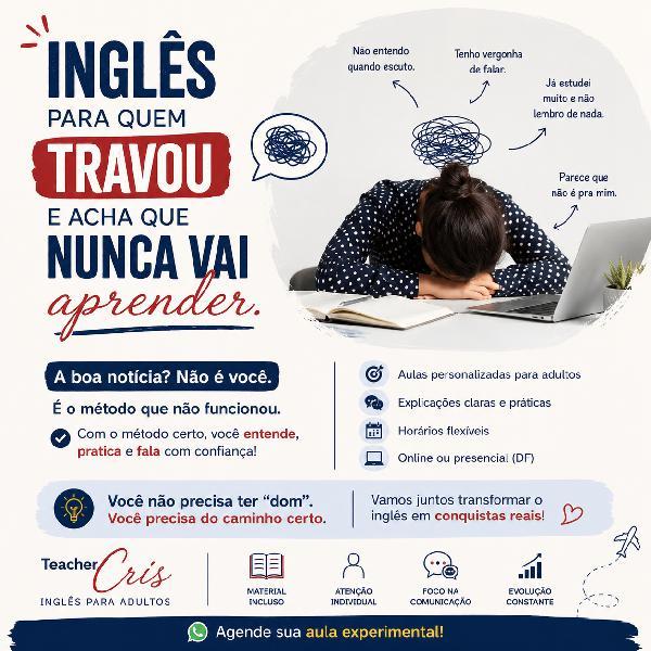 Teacher Cris - Inglês Para Adultos (ipa)